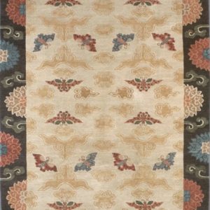 Butterfly Field Tibetan rug