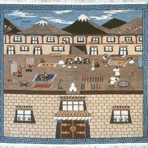 Tibetan carpet Kawachen Weaving Center
