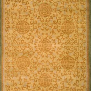 Tibetan Rug Medallions-Vines