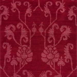 Tibetan Rug Pema Field Red