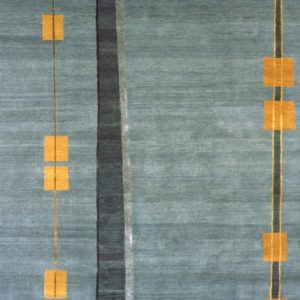 Tibetan Rug Rhythm Blue