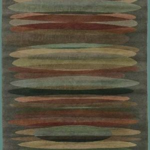 Tall Stack Grey Tibetan Rug