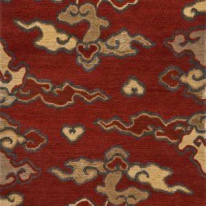Tibetan Rug Sky Red