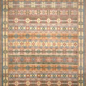 Trellis Tibetan Rug Light