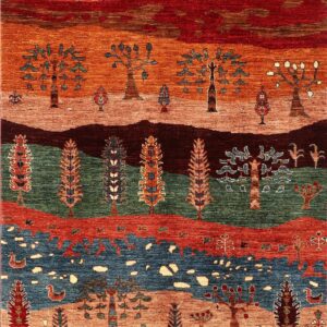 Mountain and Trees Rug